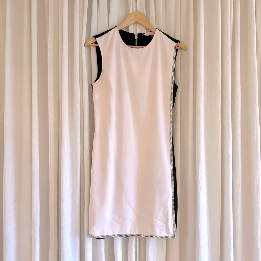 Gorgeous Ted Baker rhinestone embellished cocktail dress.